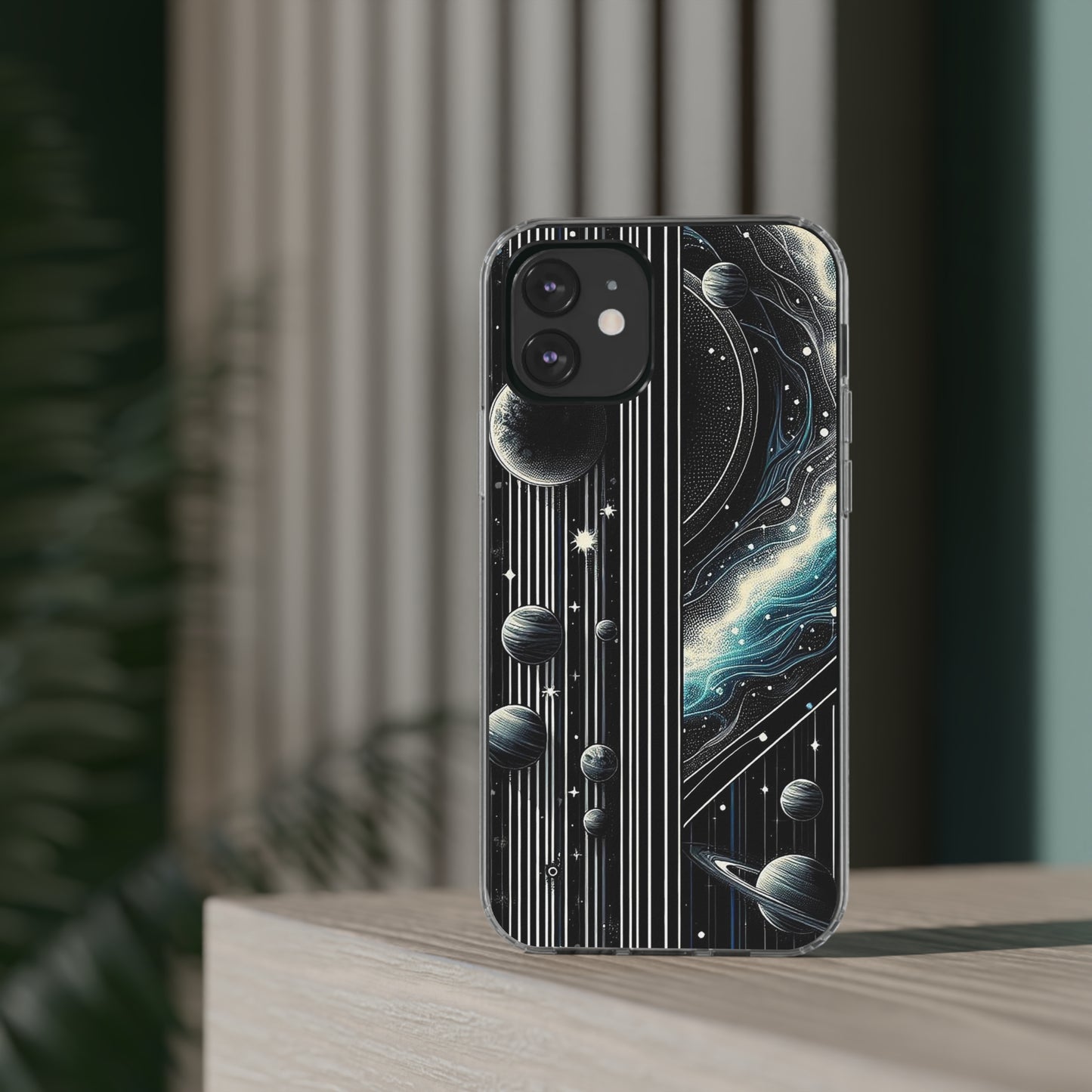 Galactic Pinstripe | Clear Cases