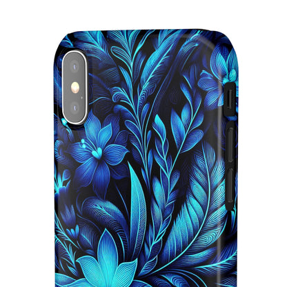 Botanical Blues | Snap Cases