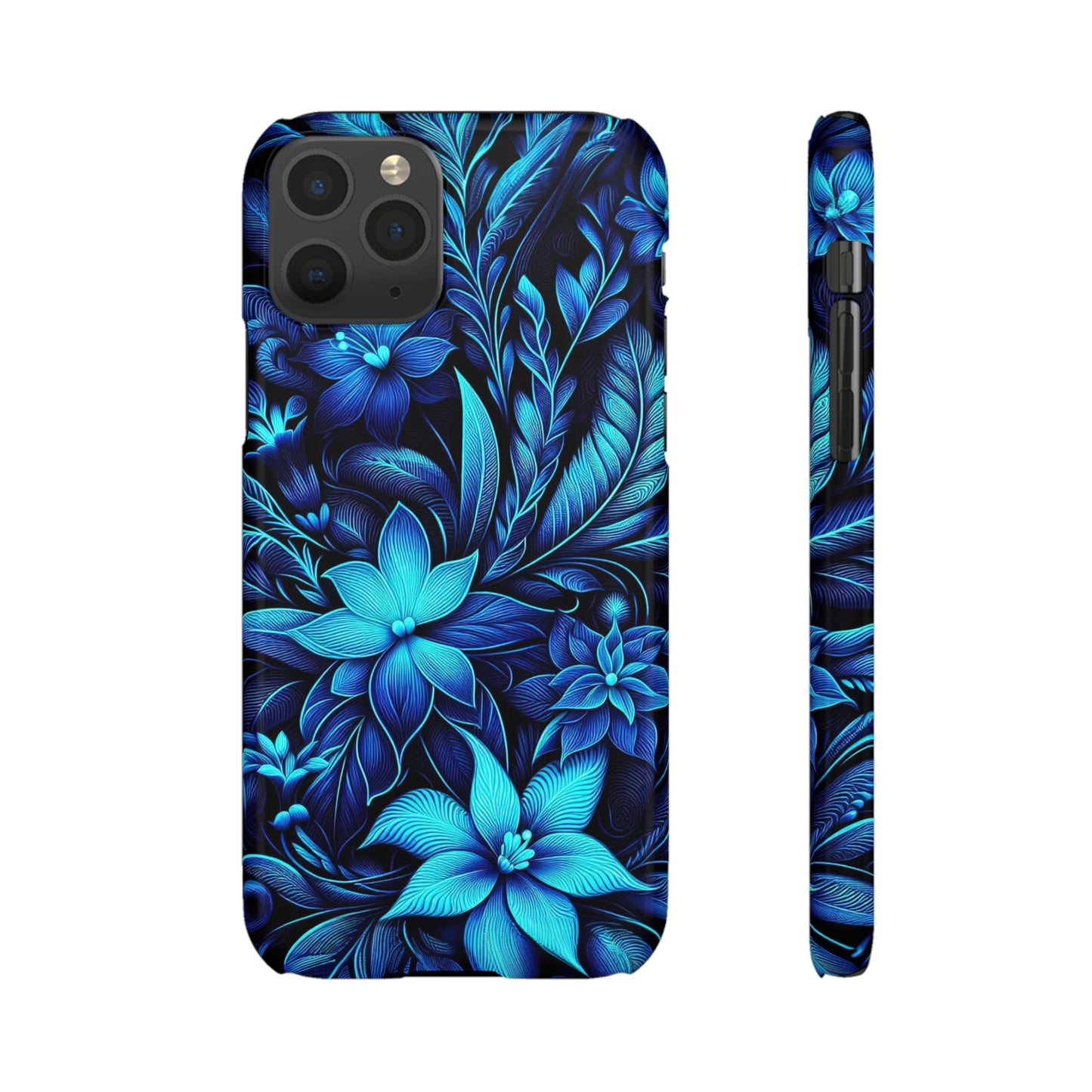 Botanical Blues | Snap Cases