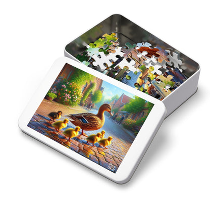 Duck Crossing | Jigsaw Puzzle (30, 110, 252, 500,1000-Piece)