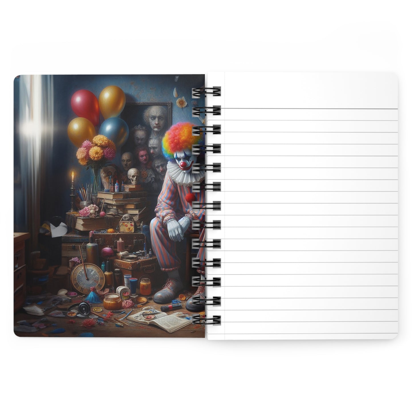 Sad Clown | Spiral Bound Journal