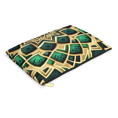 Emerald Lotus | Accessory Pouch