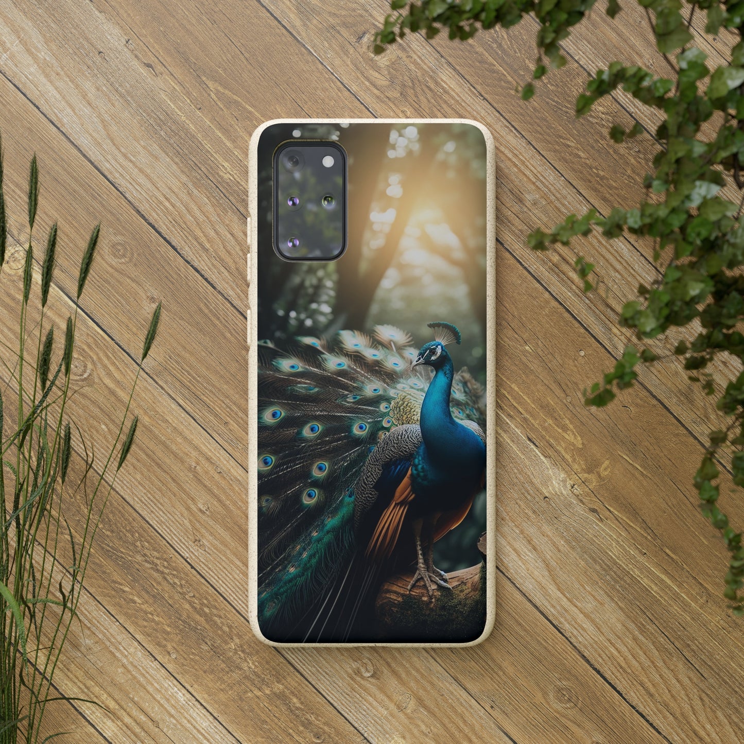 Peacock #3 | Biodegradable Cases