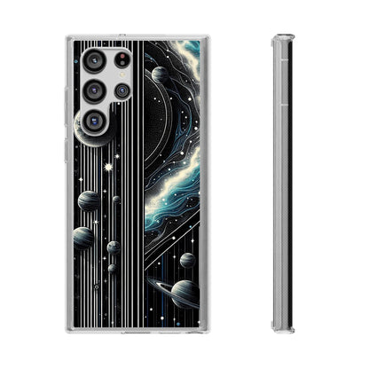 Galactic Pinstripe | Clear Cases