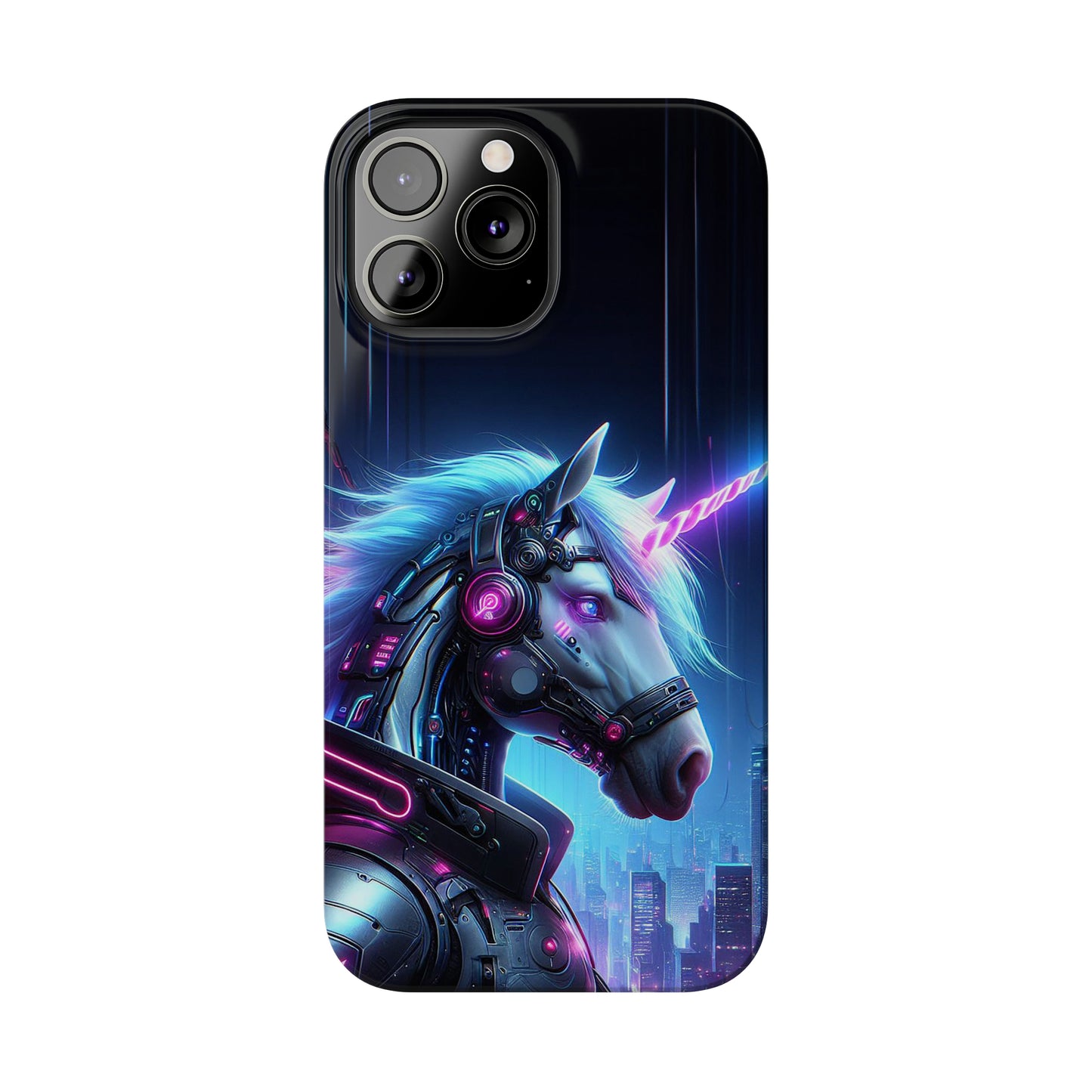 Neon Unicorn | Slim Phone Cases