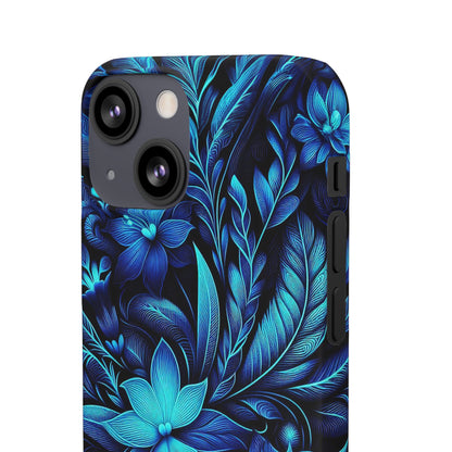 Botanical Blues | Snap Cases