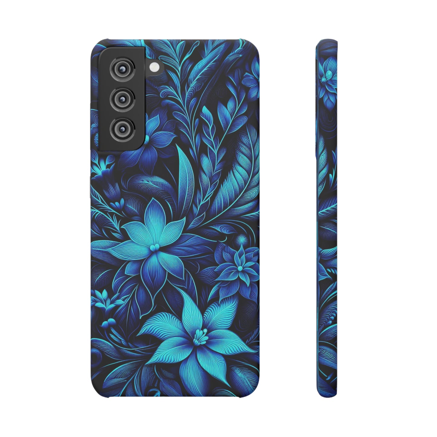 Botanical Blues | Snap Cases