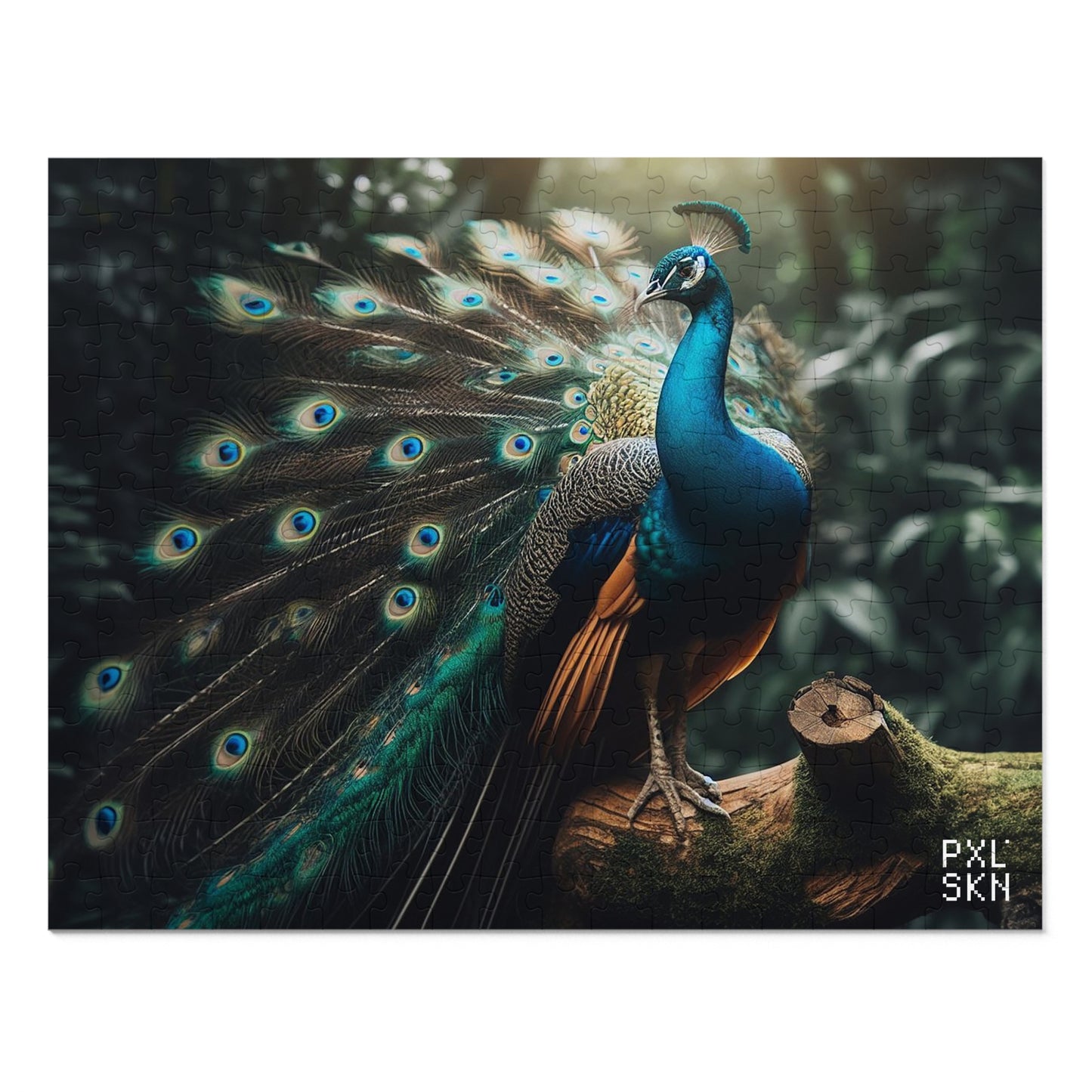 Peacock#3 | Jigsaw Puzzle (30, 110, 252, 500,1000-Piece)