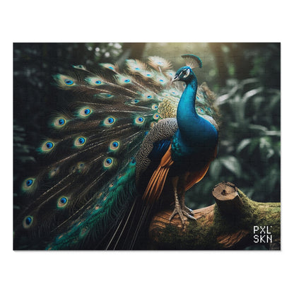 Peacock#3 | Jigsaw Puzzle (30, 110, 252, 500,1000-Piece)