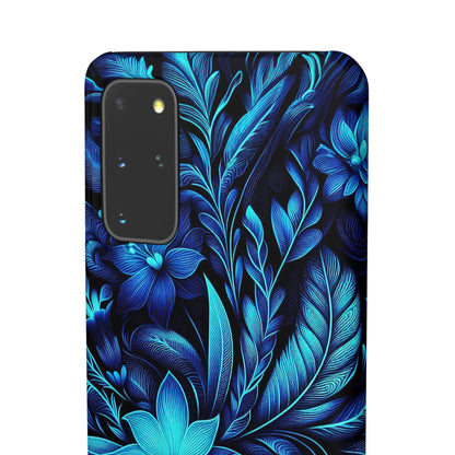 Botanical Blues | Snap Cases