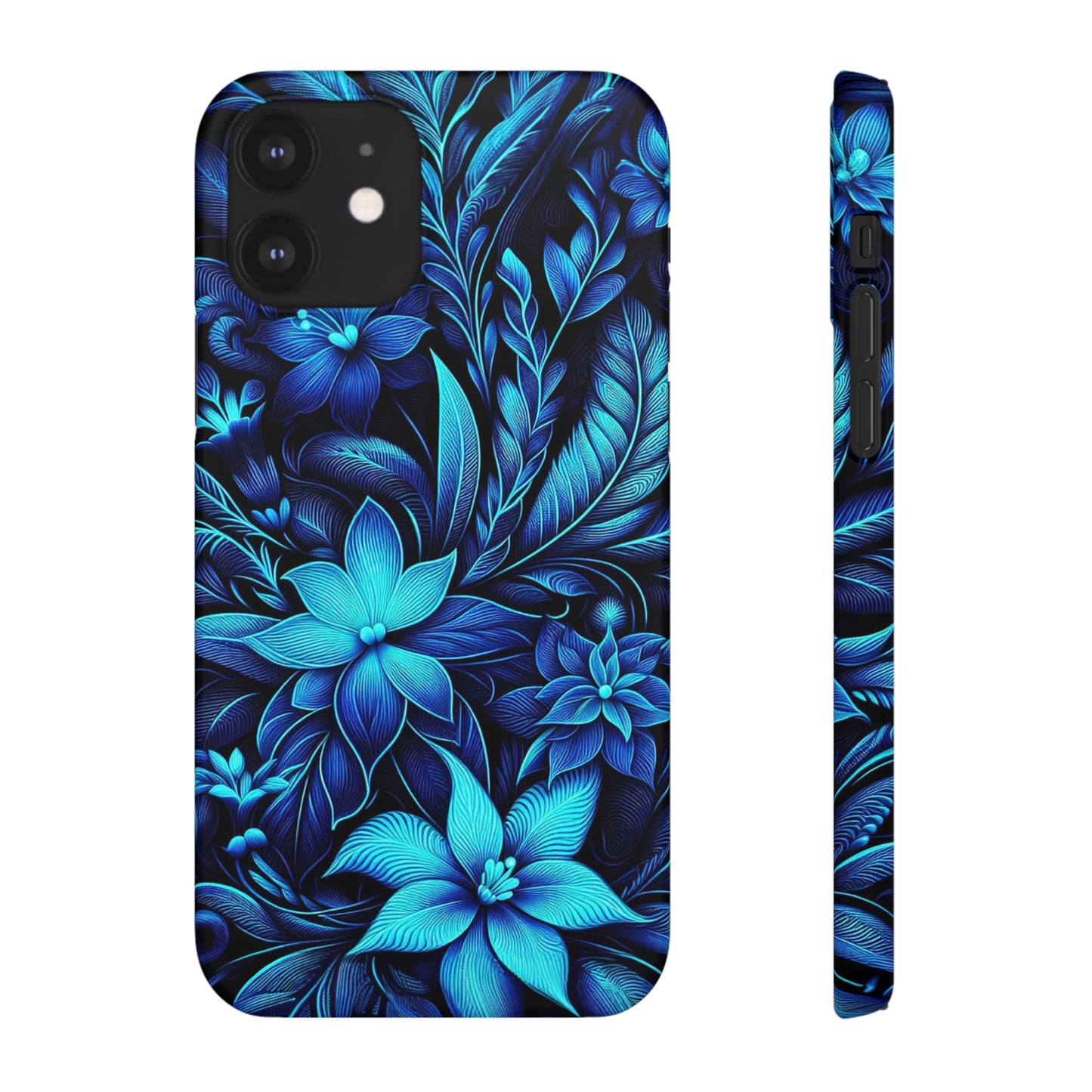 Botanical Blues | Snap Cases