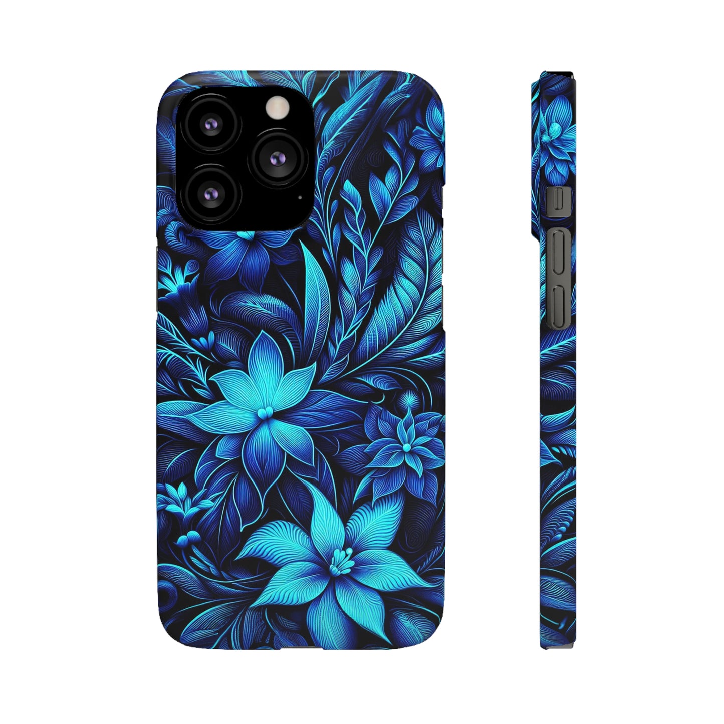 Botanical Blues | Snap Cases