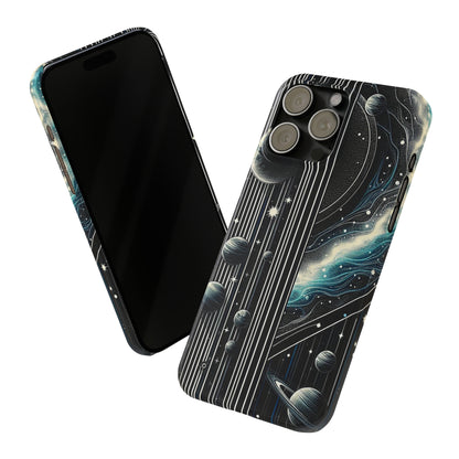 Galactic Pinstripe | Slim Phone Cases