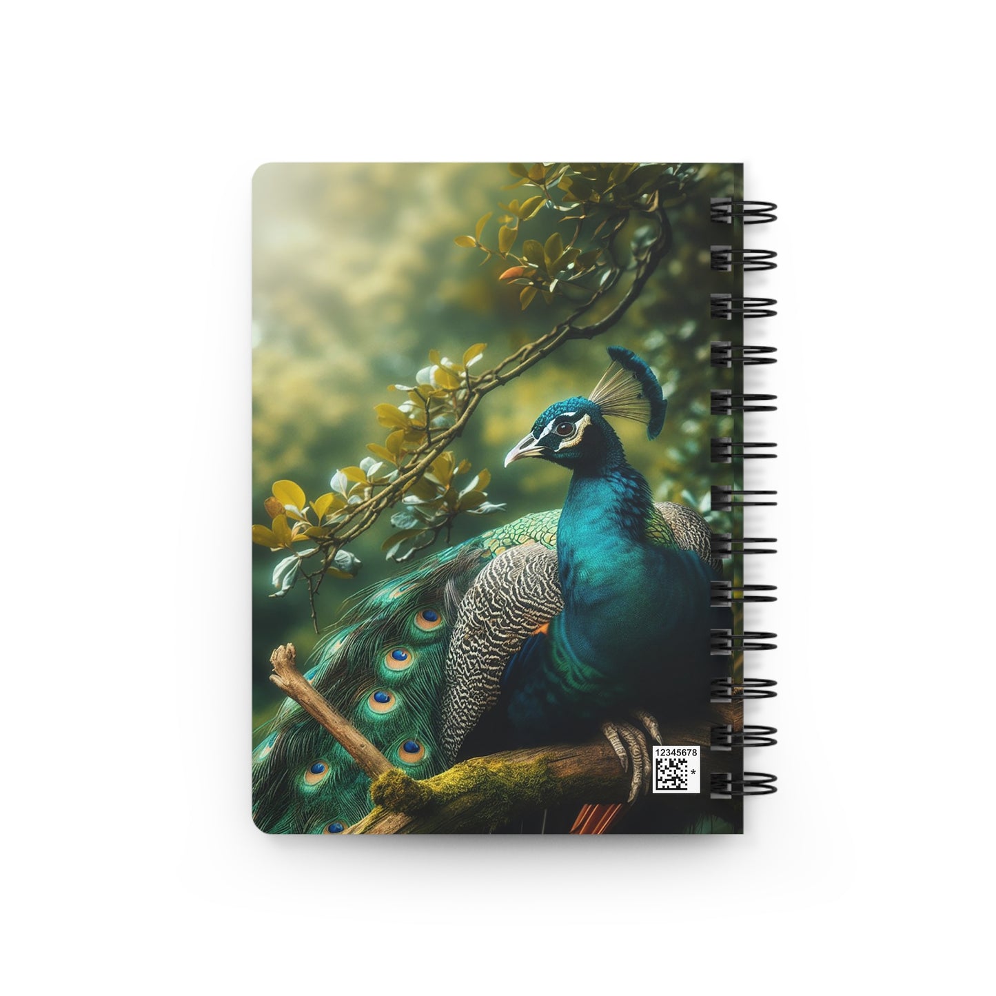 Peacock #2 | Spiral Bound Journal