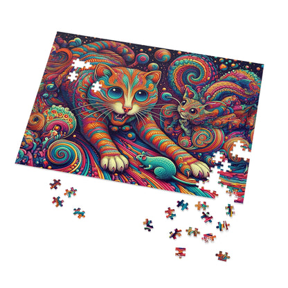 Acid Cat | Jigsaw Puzzle (30, 110, 252, 500,1000-Piece)