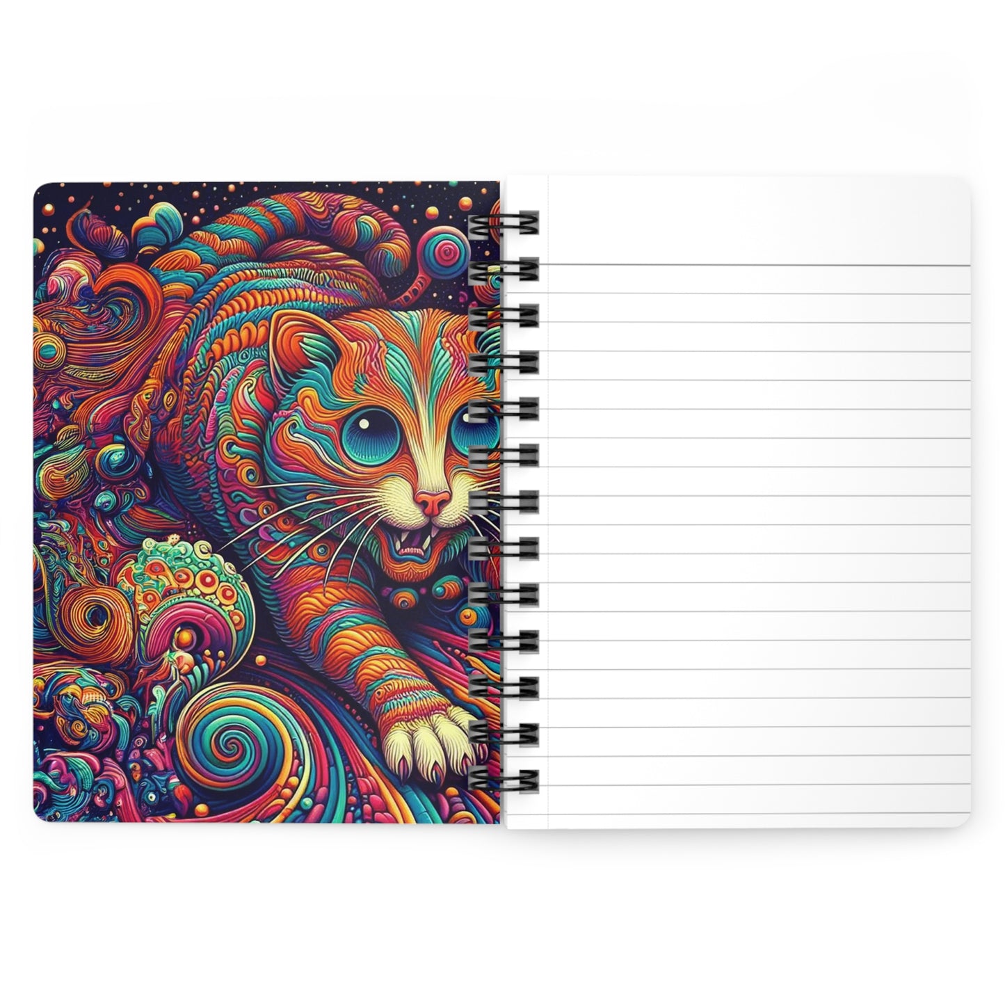 Acid Cat | Spiral Bound Journal