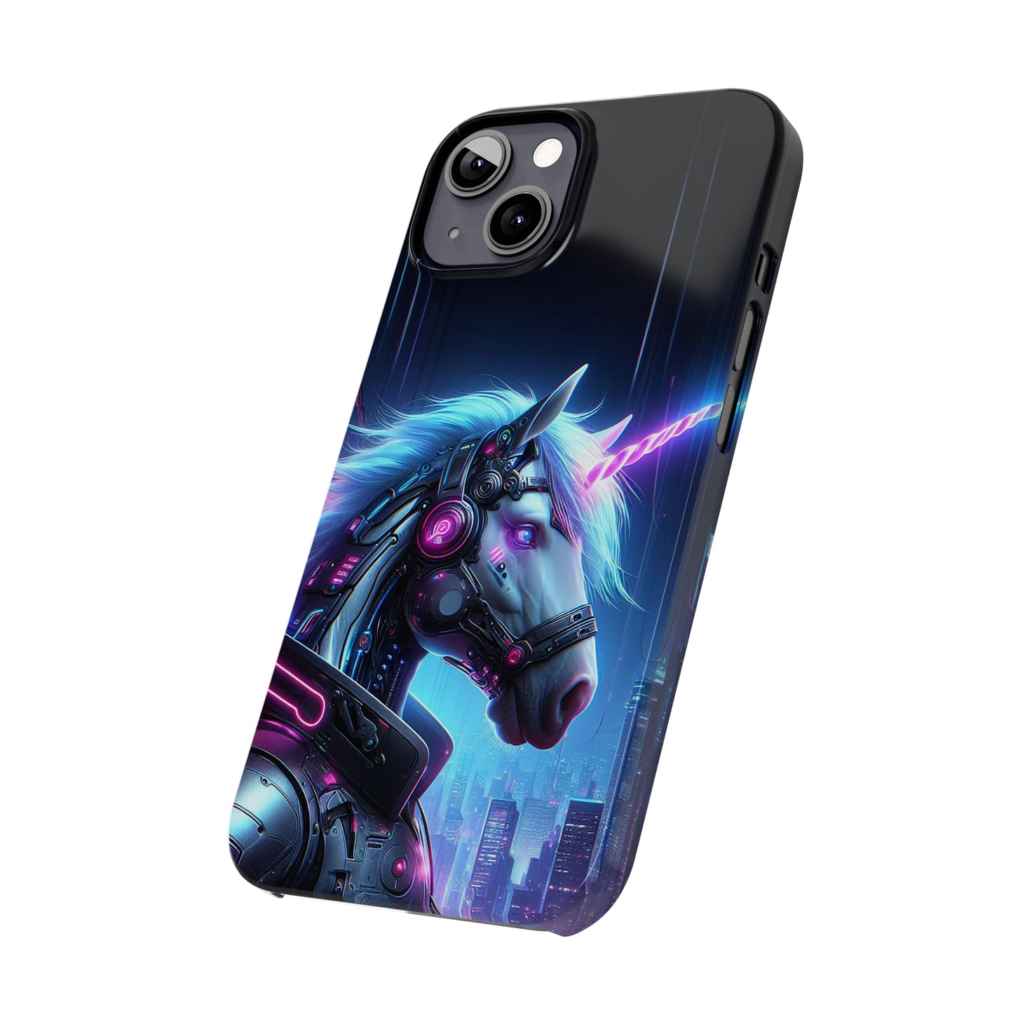 Neon Unicorn | Slim Phone Cases