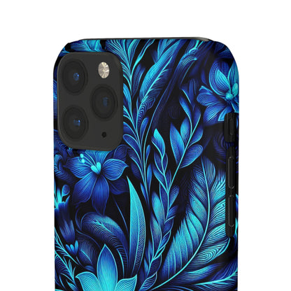 Botanical Blues | Snap Cases