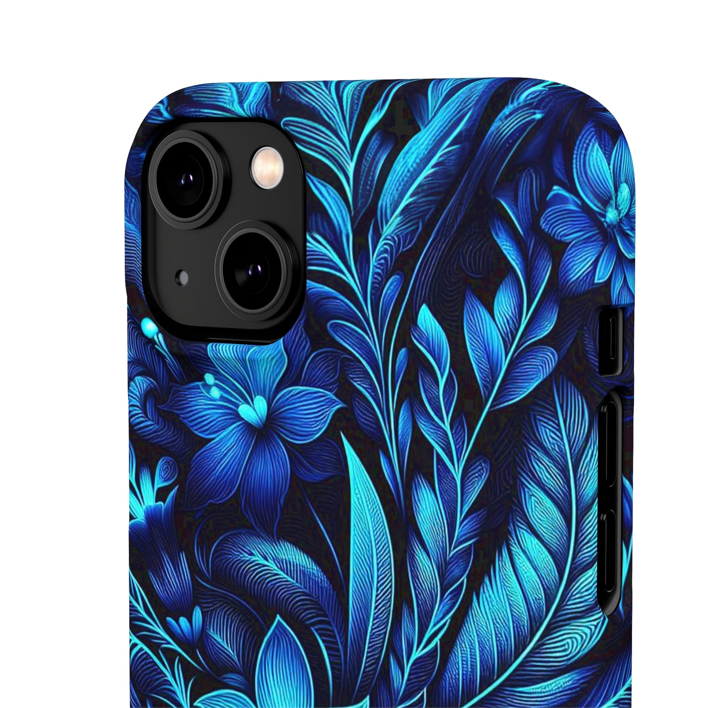 Botanical Blues | Snap Cases