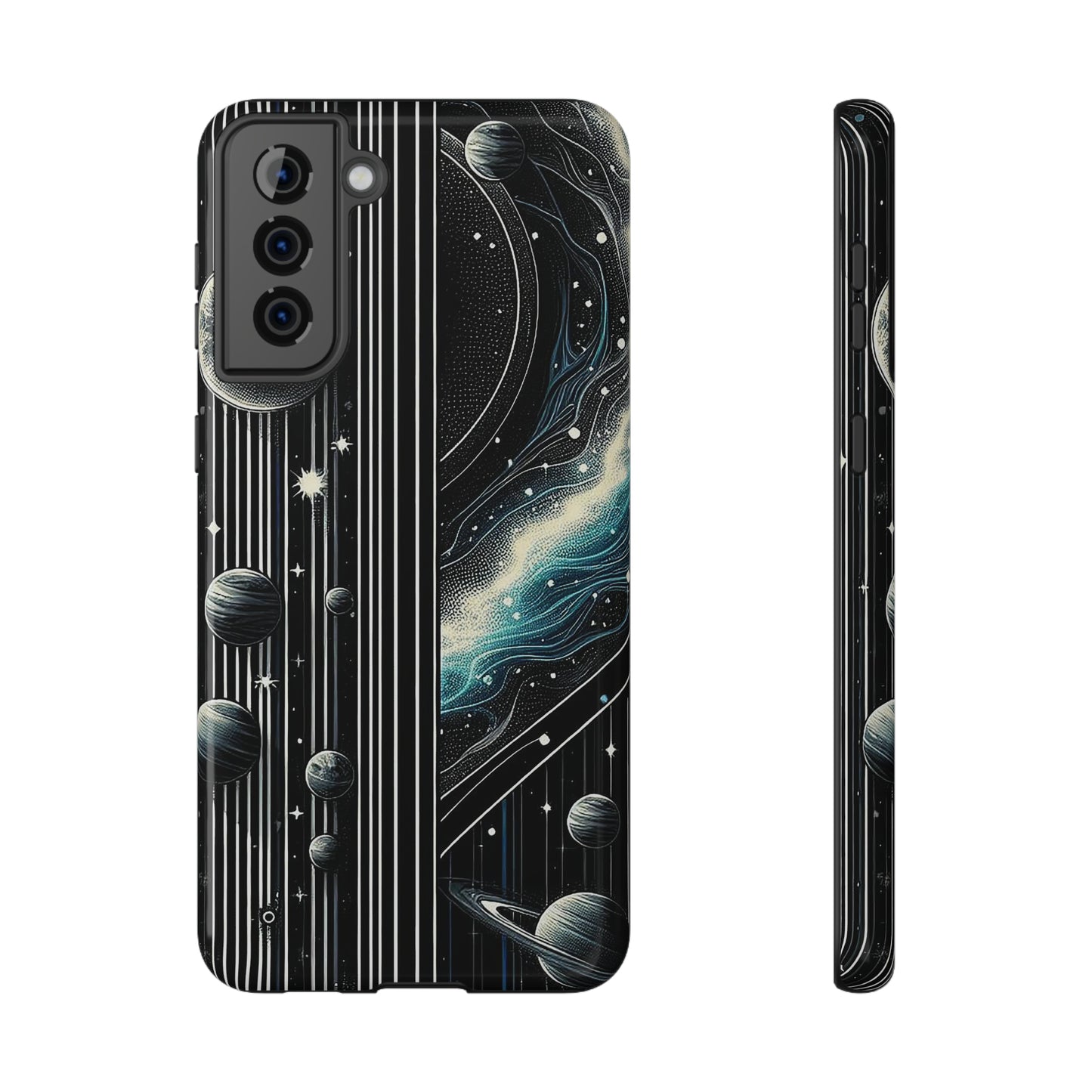 Galactic Pinstripe | Impact-Resistant Cases