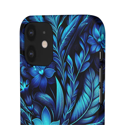 Botanical Blues | Snap Cases