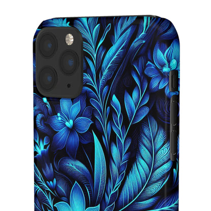 Botanical Blues | Snap Cases