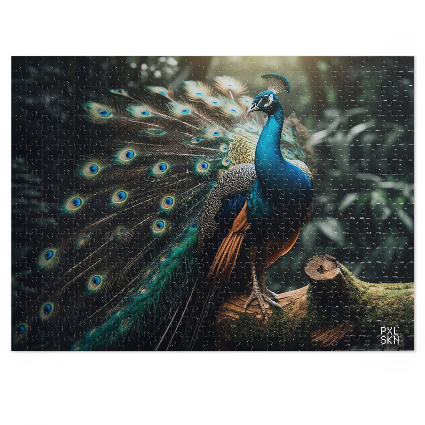 Peacock#3 | Jigsaw Puzzle (30, 110, 252, 500,1000-Piece)