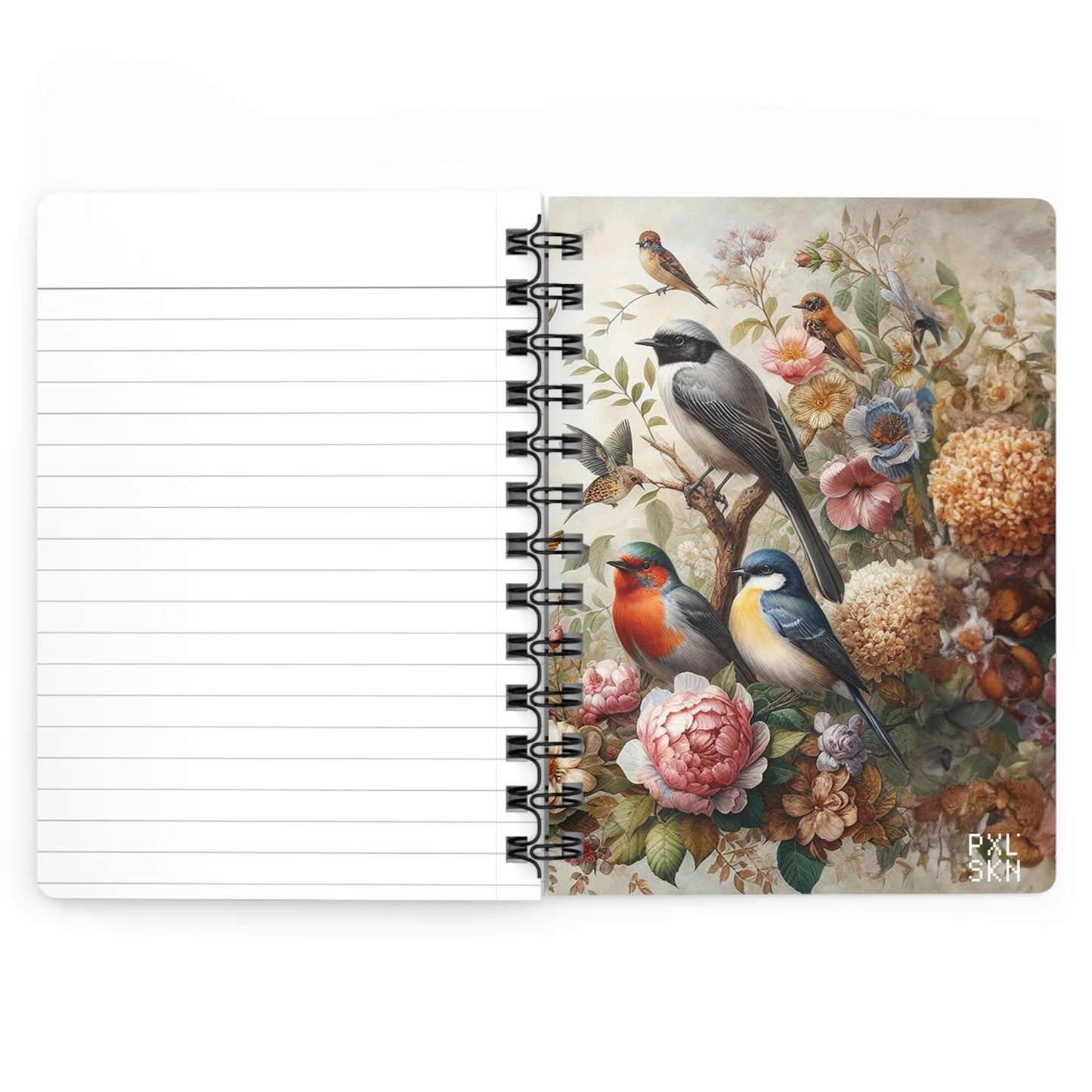 Botanical Birds | Spiral Bound Journal