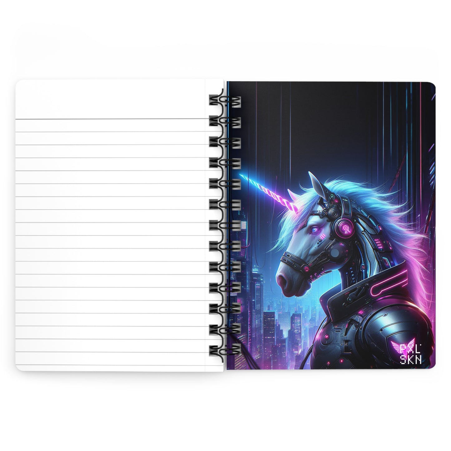 Neon Unicorn  | Spiral Bound Journal