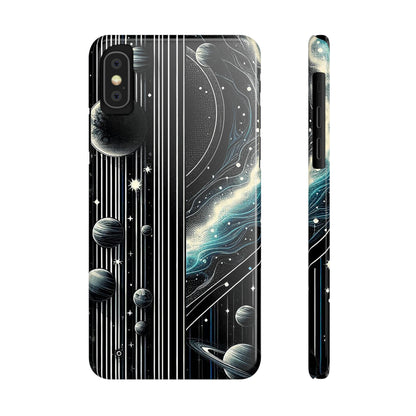 Galactic Pinstripe | Slim Phone Cases