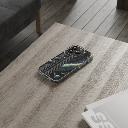 Galactic Pinstripe | Clear Cases