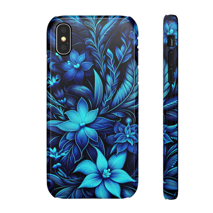 Botanical Blues | Snap Cases