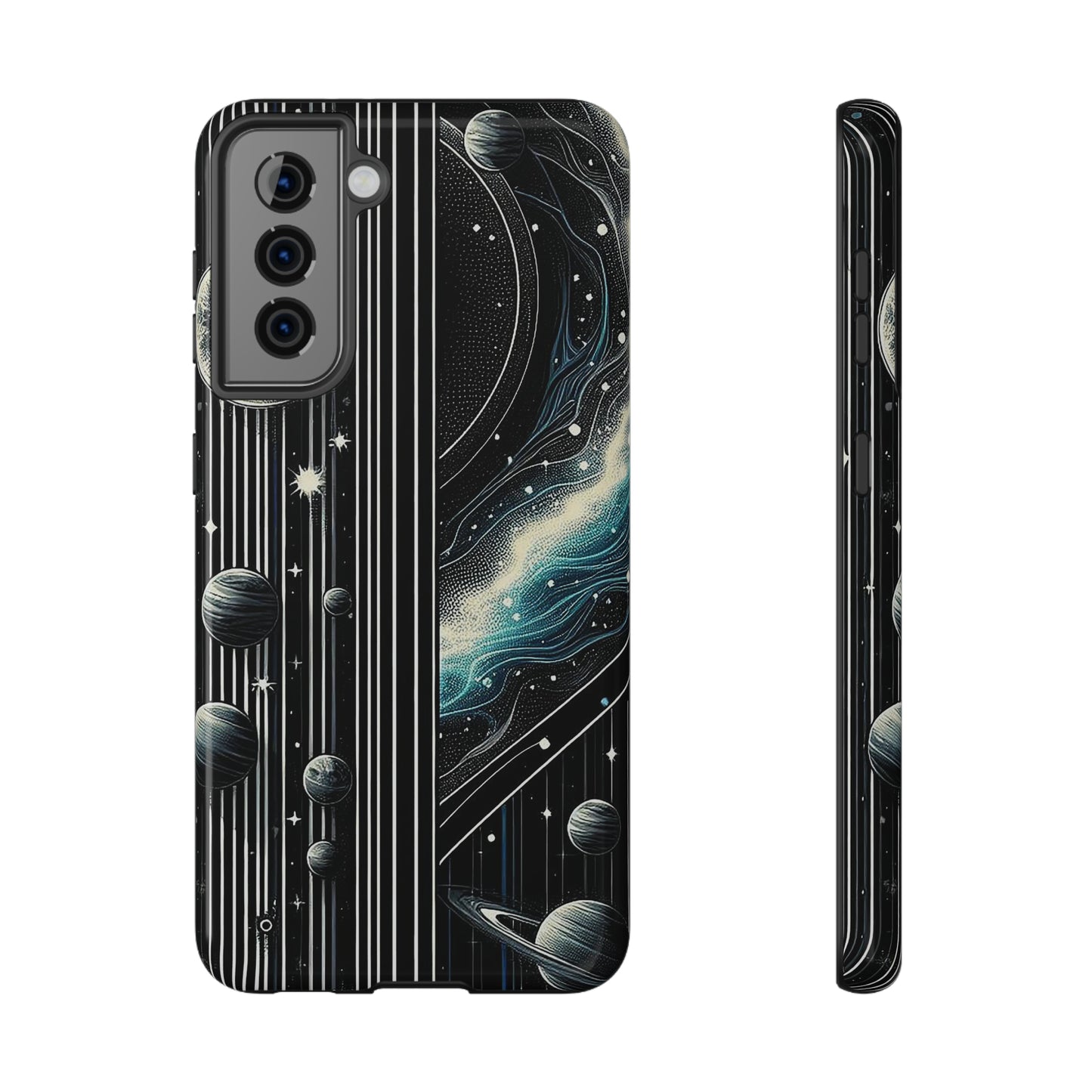 Galactic Pinstripe | Impact-Resistant Cases