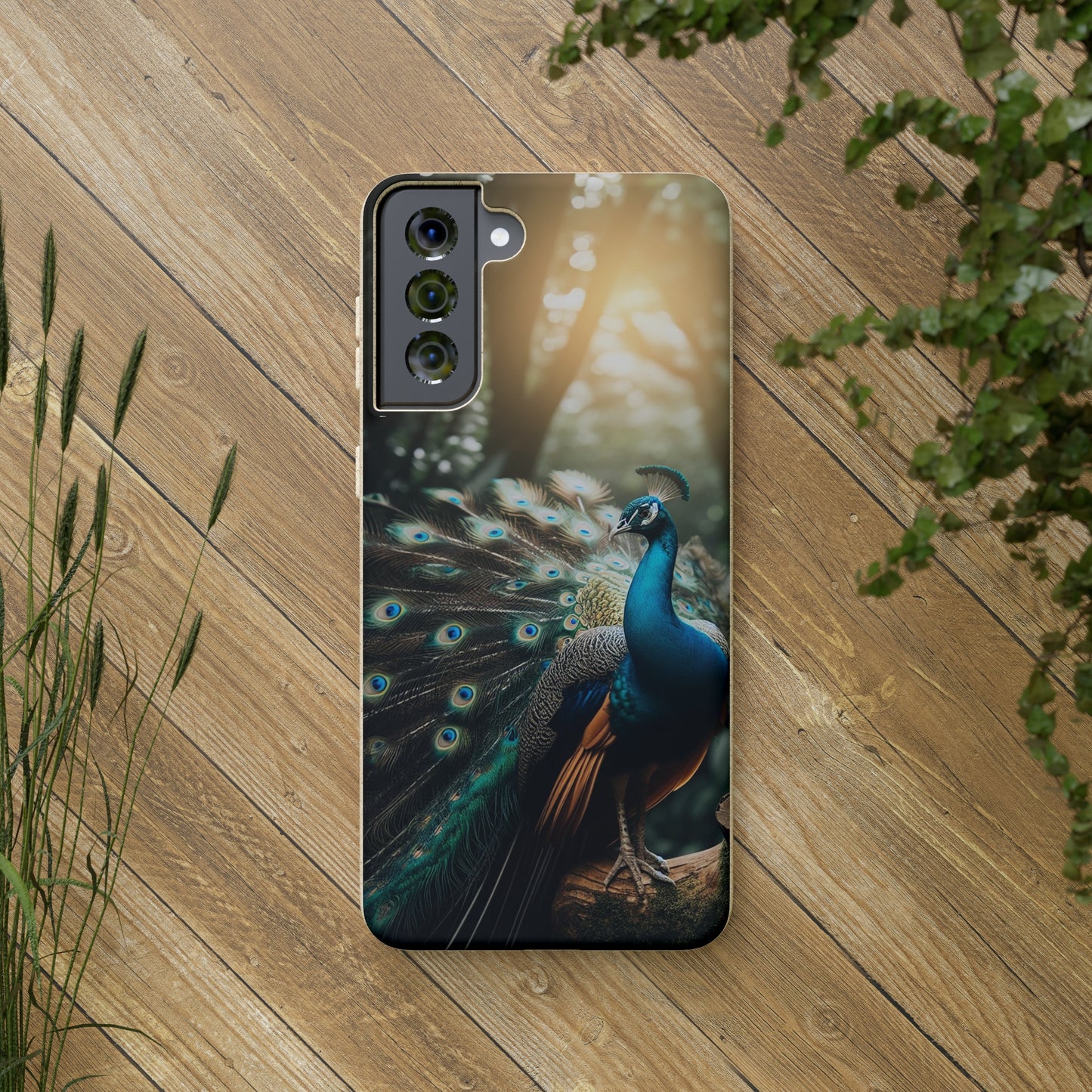 Peacock #3 | Biodegradable Cases