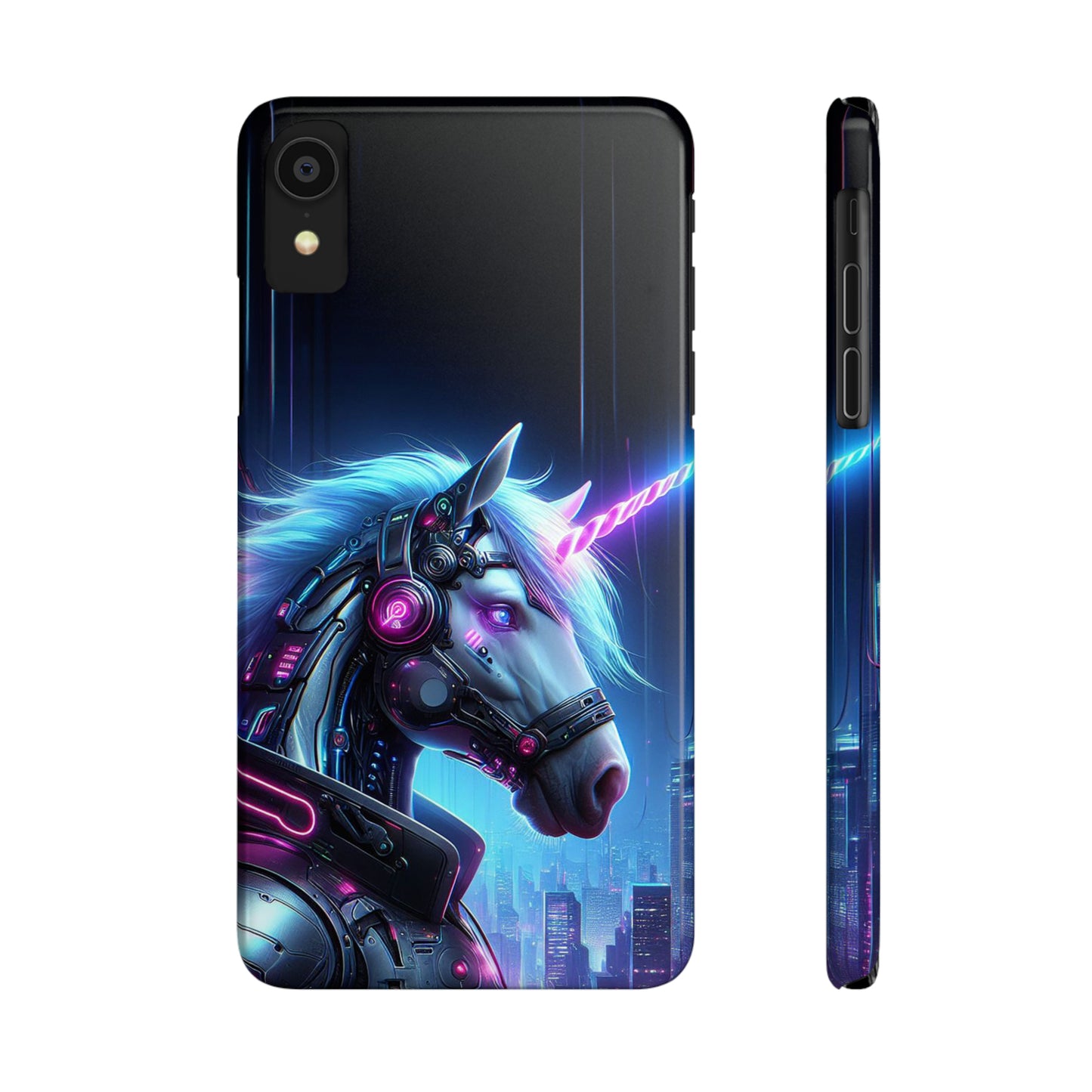 Neon Unicorn | Slim Phone Cases