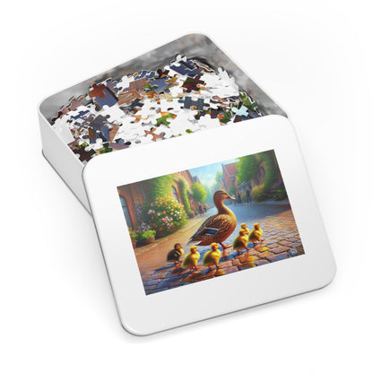 Duck Crossing | Jigsaw Puzzle (30, 110, 252, 500,1000-Piece)