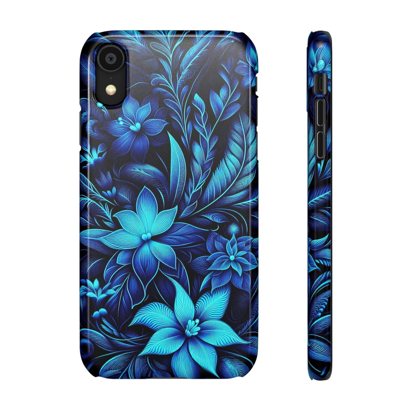 Botanical Blues | Snap Cases