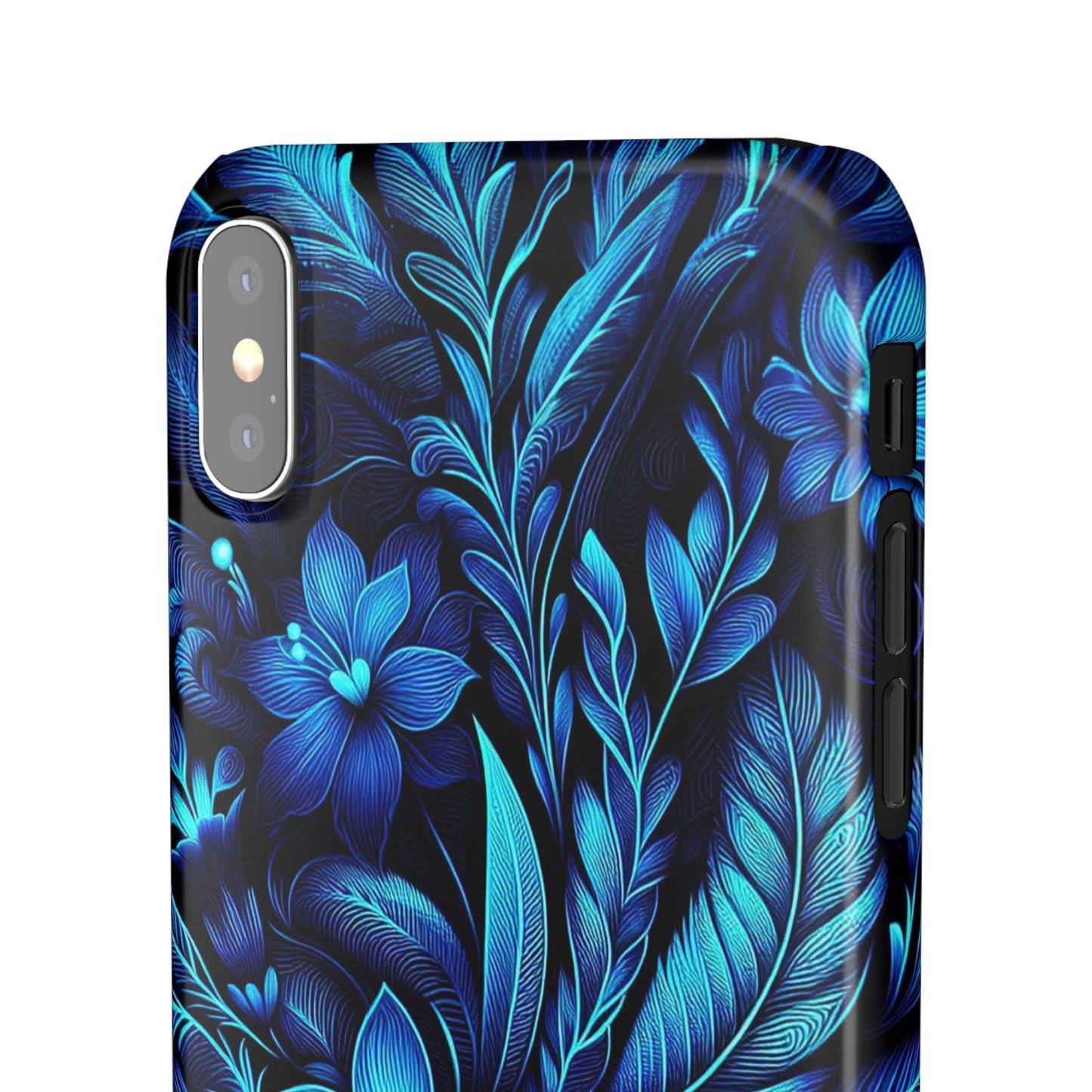 Botanical Blues | Snap Cases