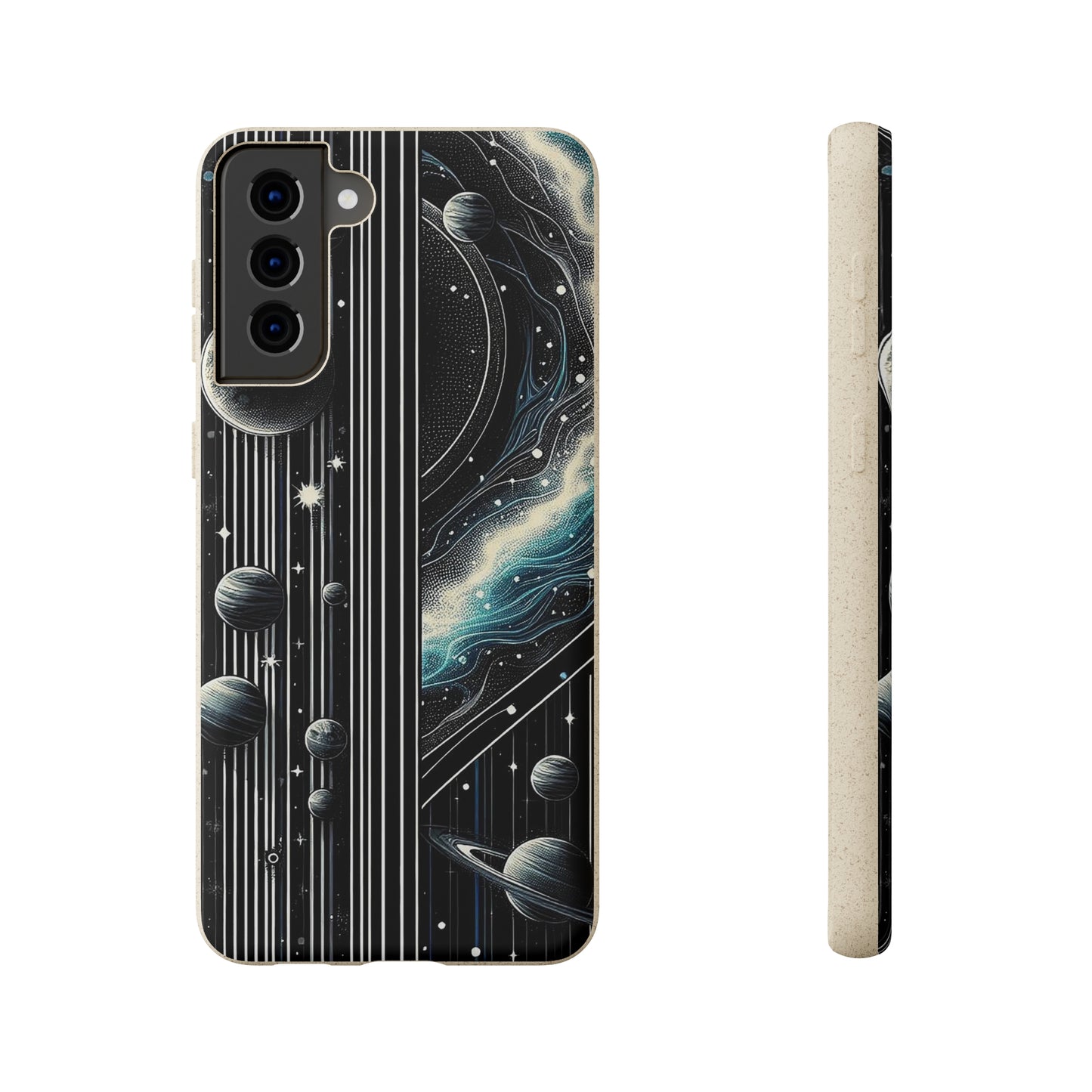 Galactic Pinstripe | Biodegradable Cases