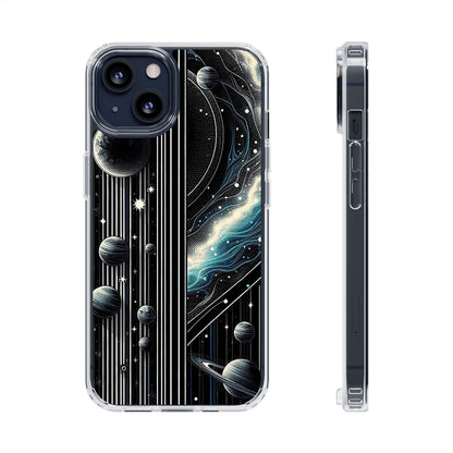 Galactic Pinstripe | Clear Cases