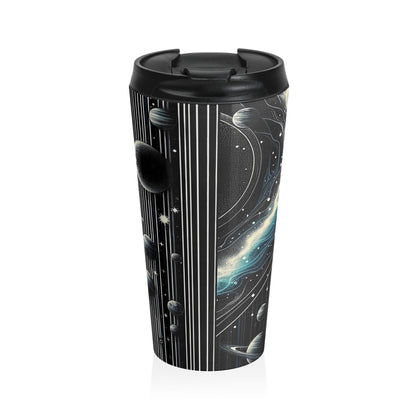 Galactic Pinstripe | Stainless Steel Travel Mug