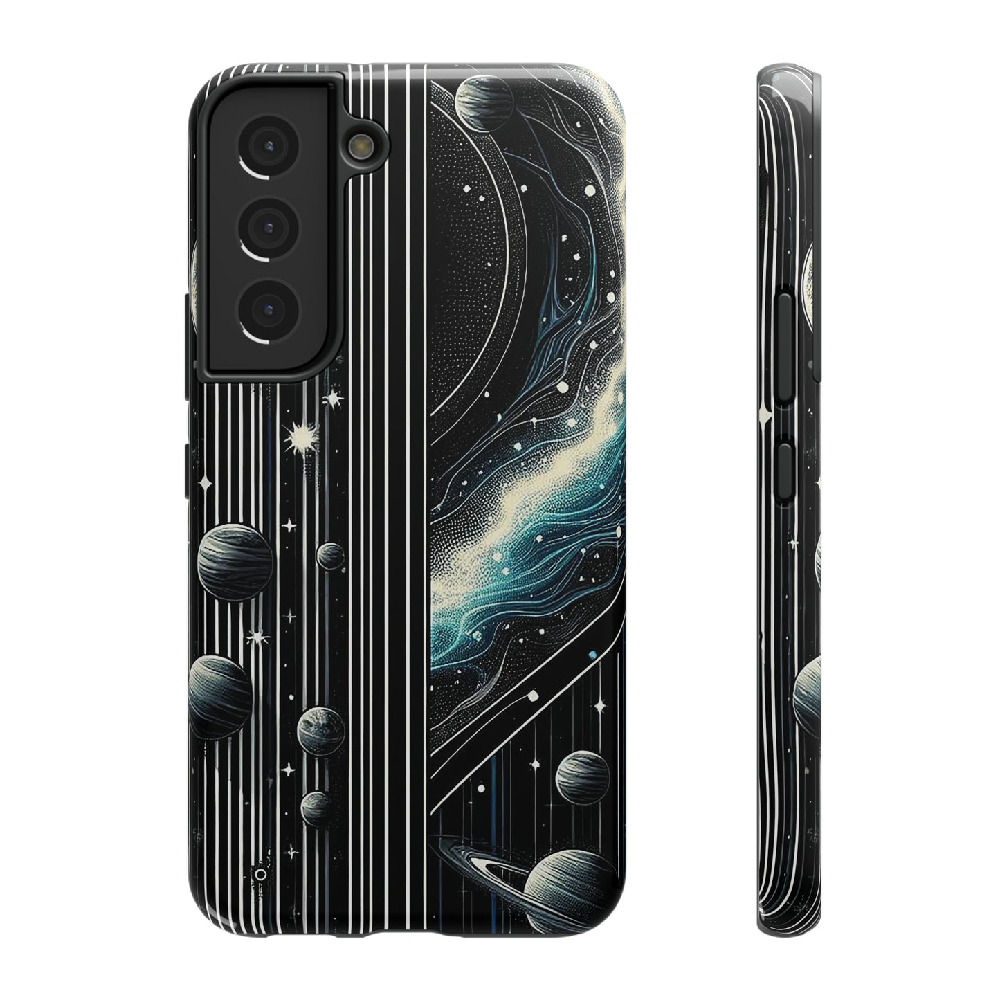 Galactic Pinstripe | Impact-Resistant Cases