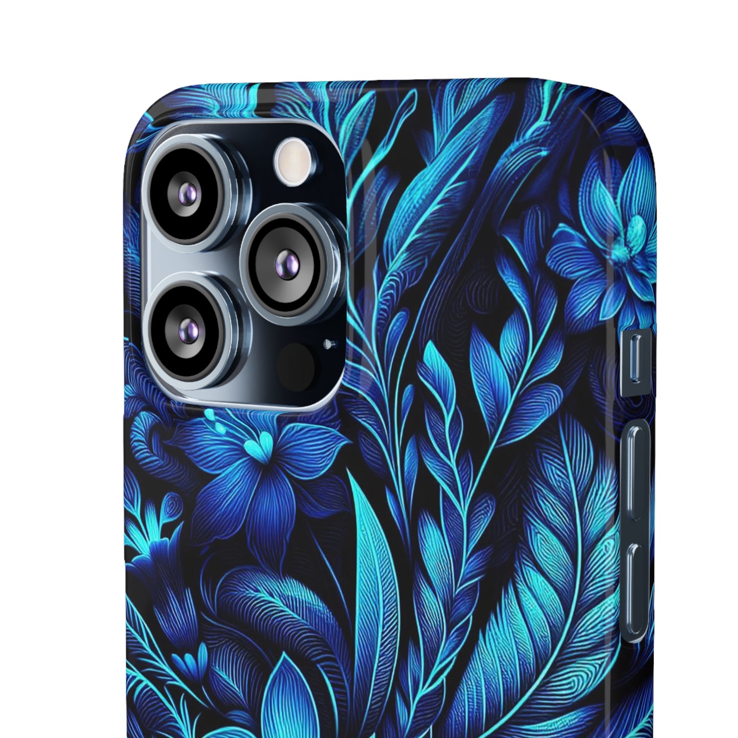 Botanical Blues | Snap Cases