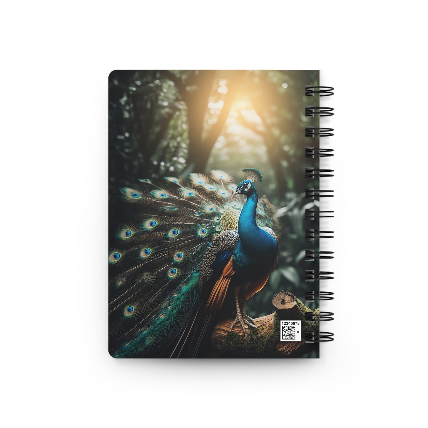 Peacock #3 | Spiral Bound Journal