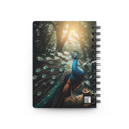 Peacock #3 | Spiral Bound Journal