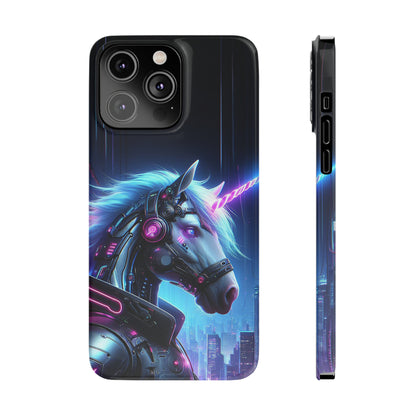 Neon Unicorn | Slim Phone Cases