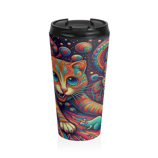 Acid Cat | Stainless Steel Travel Mug