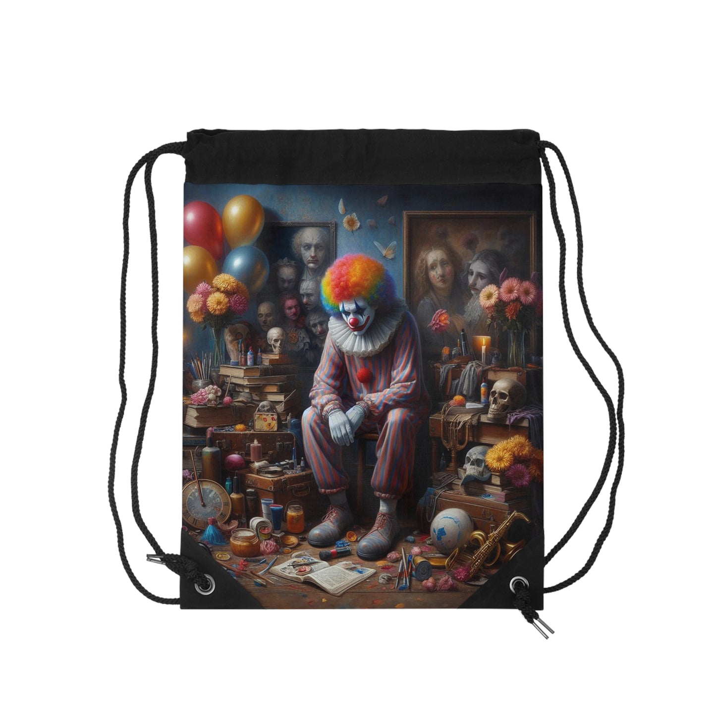 Sad Clown | Drawstring Bag