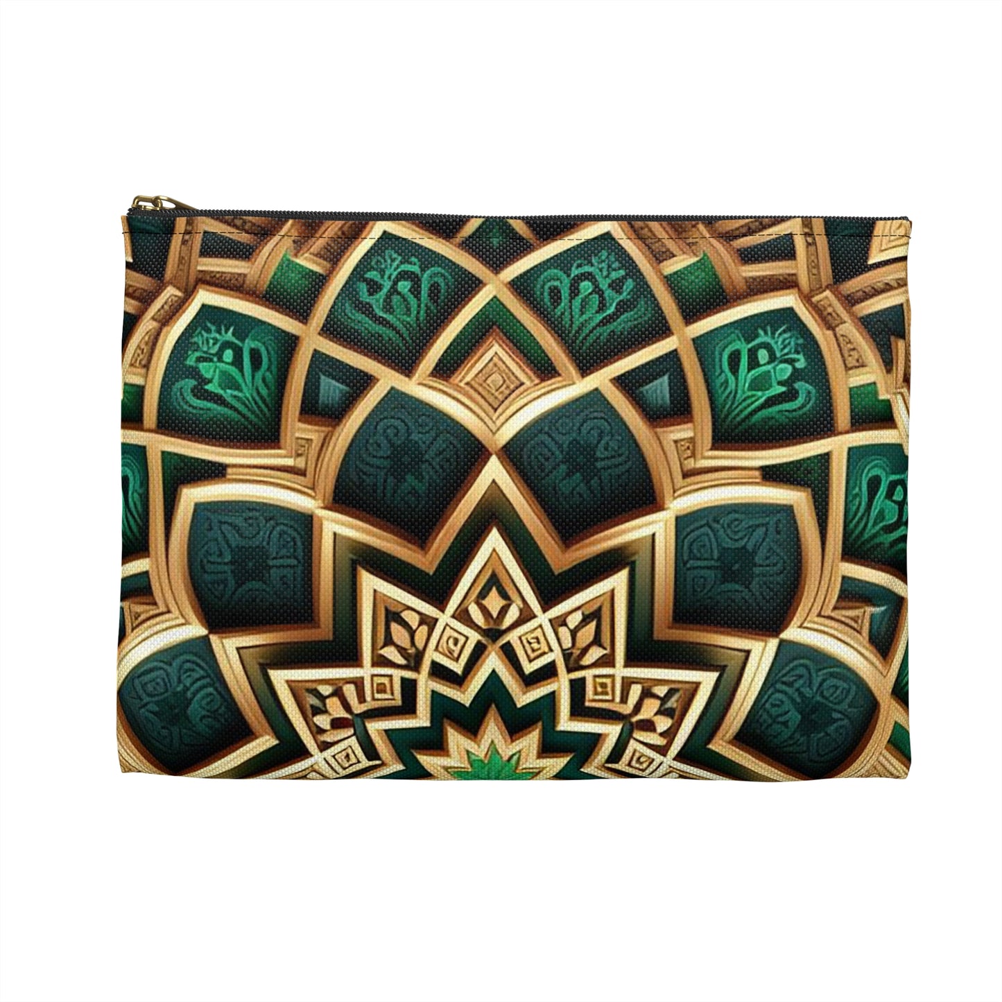 Emerald Lotus | Accessory Pouch