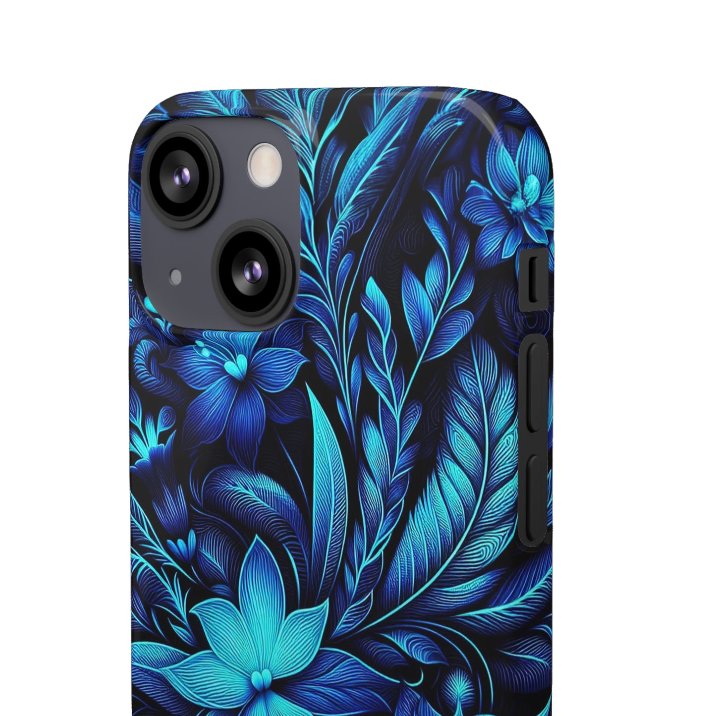 Botanical Blues | Snap Cases